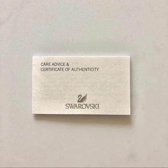 Swarovski Mauve and Silver Necklace - Picture 5 of 6